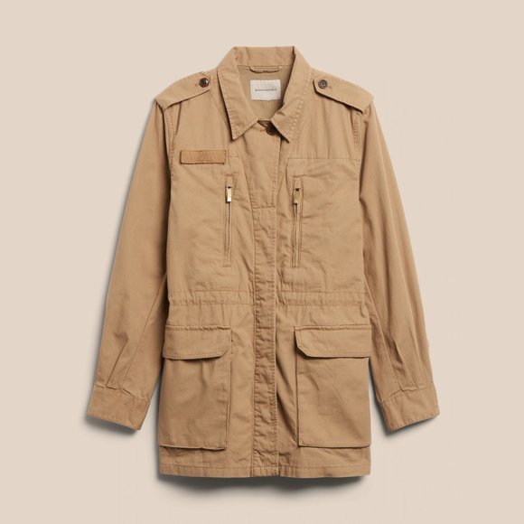 Banana Republic Utility Field Jacket NWOT - Picture 3 of 5
